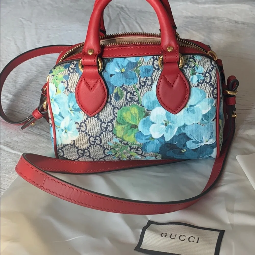 Gucci Monogram Blooms Mini top handle bag - Picture 2 of 8
